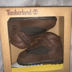 Timberland beef and broccoli baby shoes